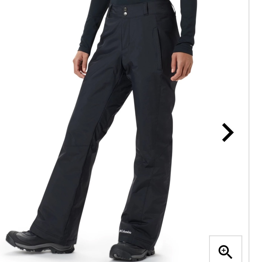 Women’s Columbia omni-tech snow pants